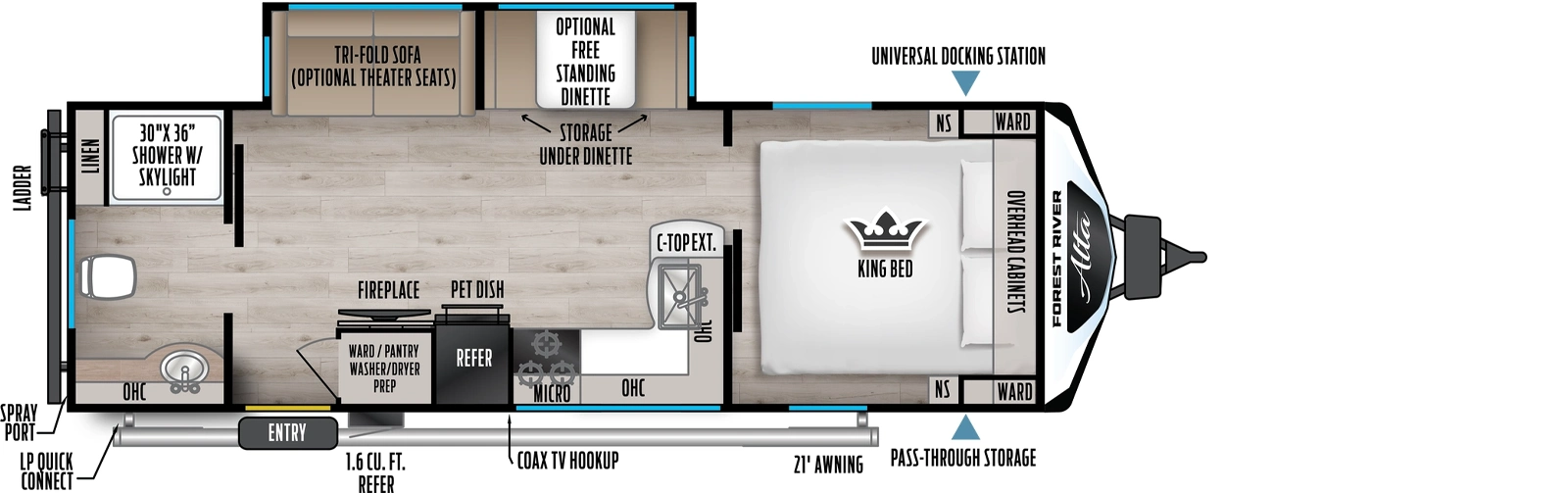2600KRB Floorplan Image